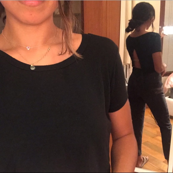 Black crop top - Picture 3 of 3